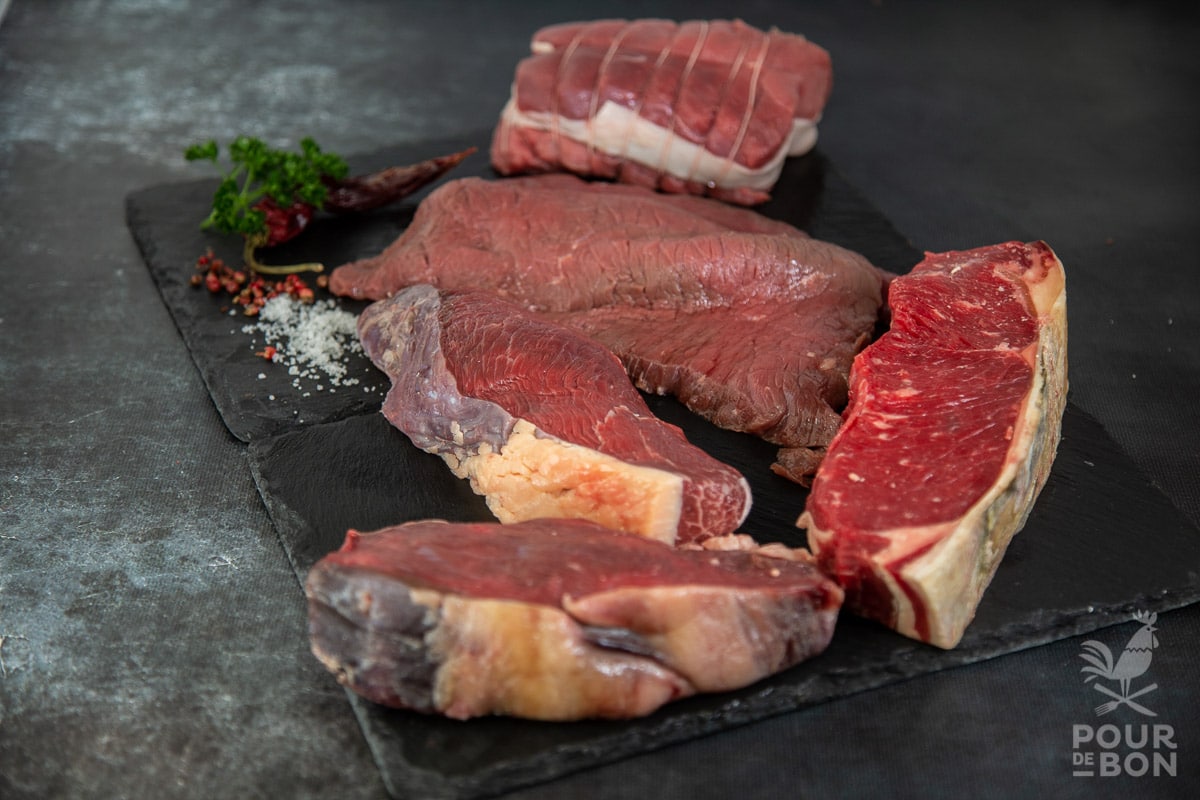 Colis de viande de bœuf BIO - VENTE DIRECT PRODUCTEUR