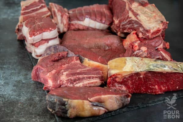 Meilleurs morceaux de bœuf bio, colis sélection ! – 3000g