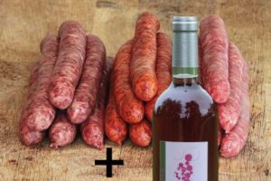 Colis barbecue 1.5 kg + un rosé 2018 Bio