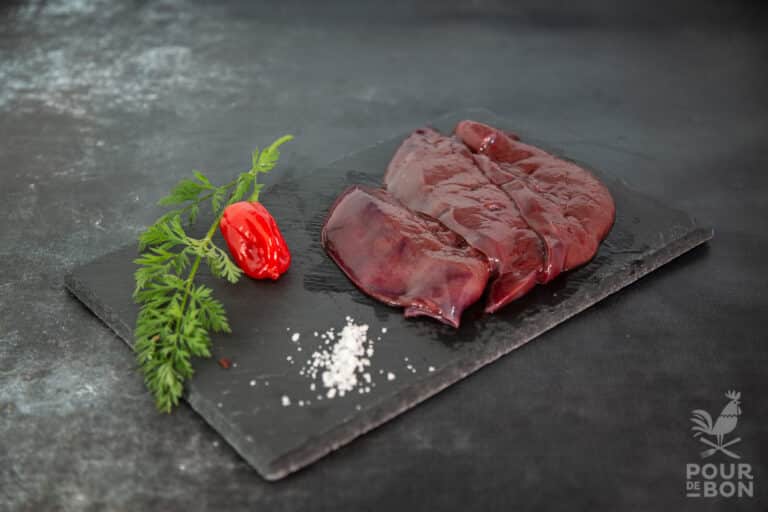Foie de Génisse poêlé, sauce aux échalotes et vin rouge - Nature Viande