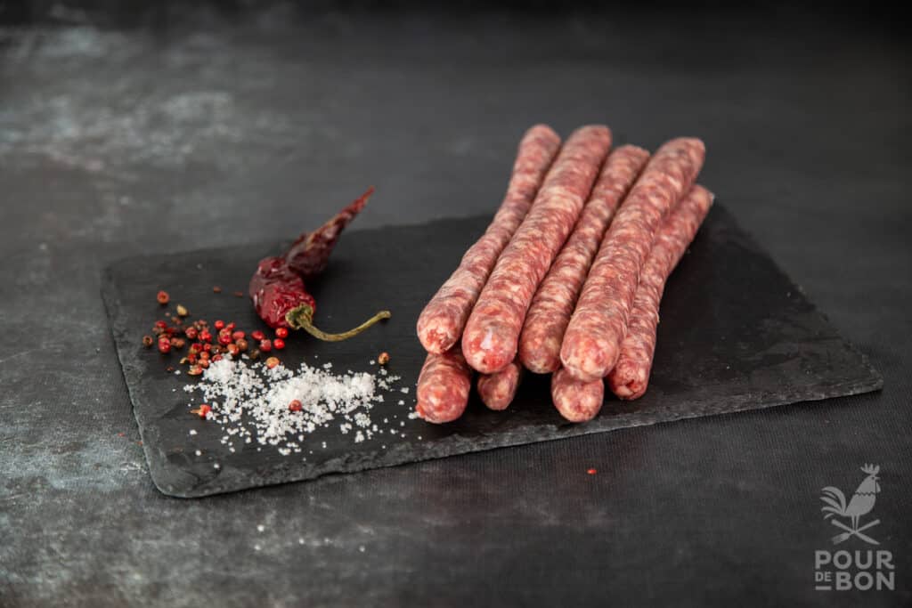 Chipolatas de bœuf bio - 500g