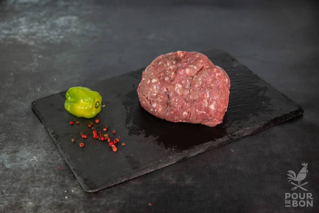 Chair de bœuf bio