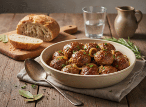 Recette boulettes de bœuf assaisonné