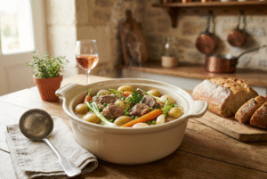 Navarin d'Agneau aux légumes printaniers
