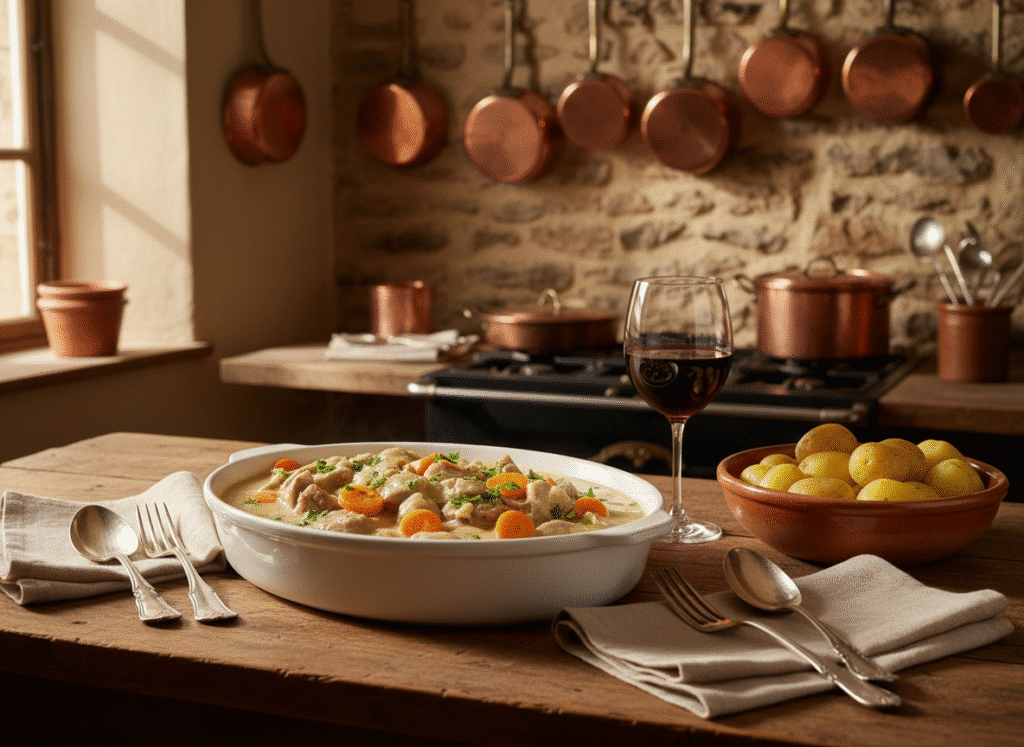 Blanquette de veau express en cocotte minute