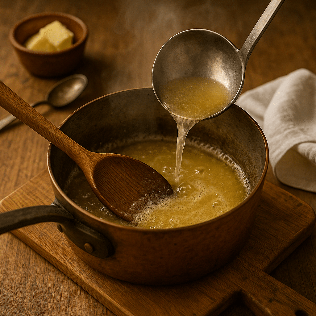 Préparez la sauce